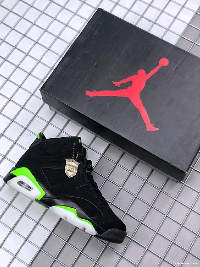 Bmlin Air 003 CT8529 'Electric Jordan 6 Green' Retro 0708